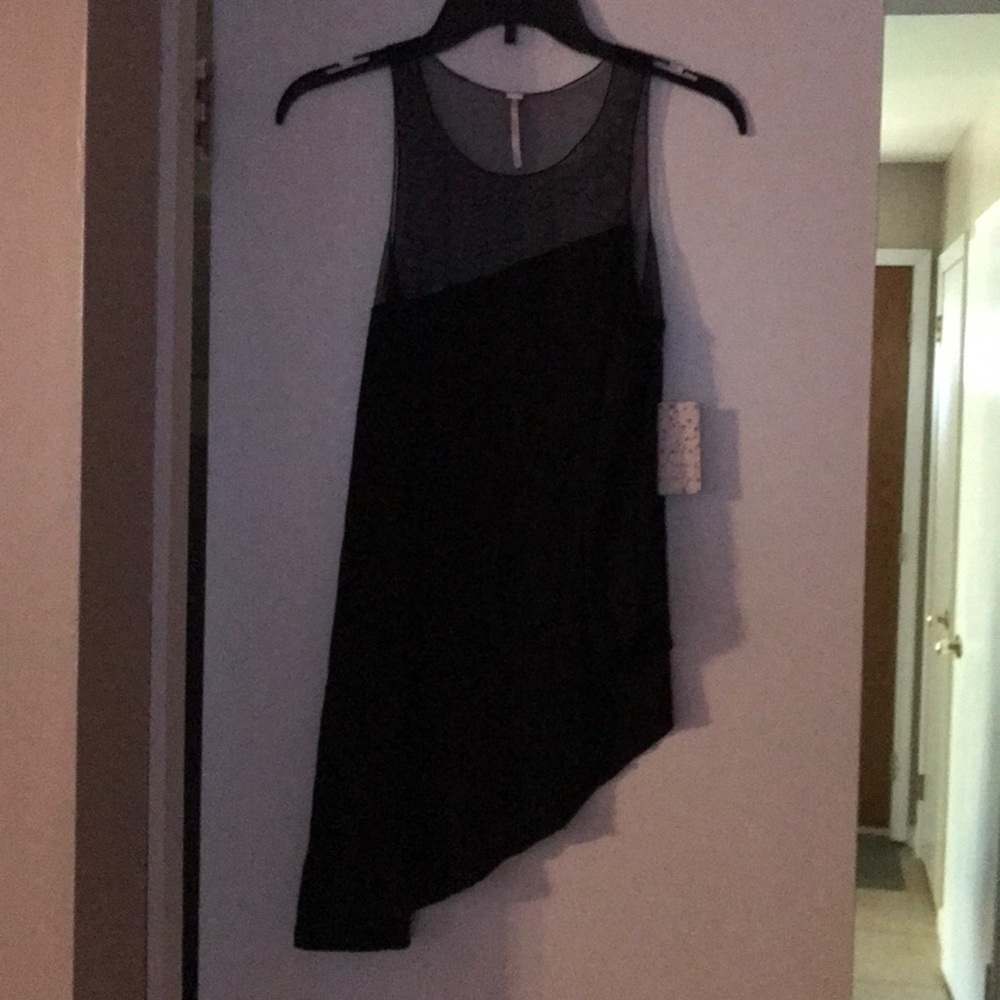 Free people mesh top shirt